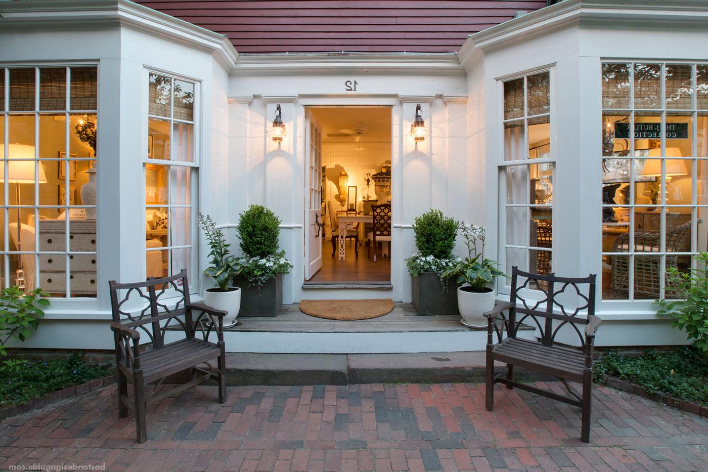 J. Butler Collection boutique store front in Nantucket