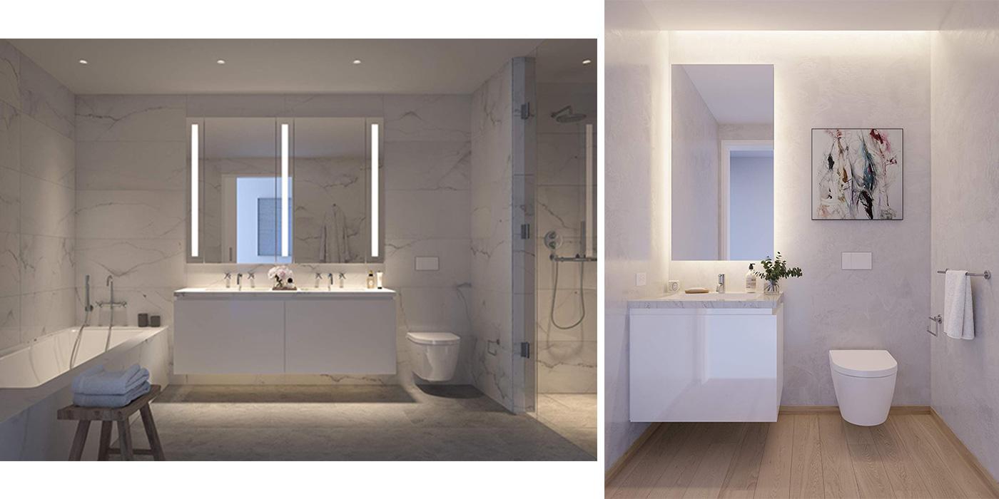 Duravit Dream Bath Competition Honorable Mention Winning Project by Bori Kang of Richard Meier & Partners