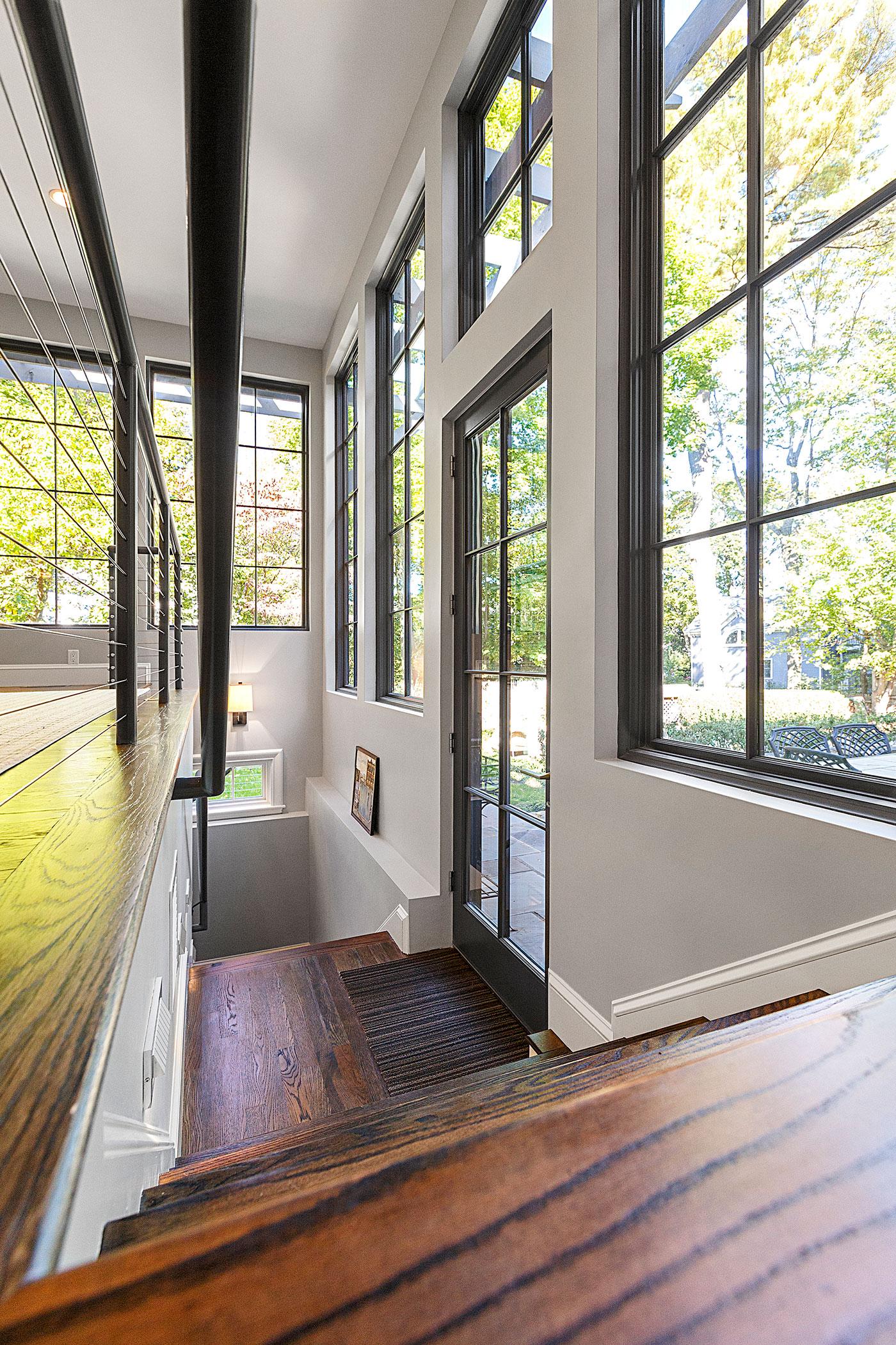 Peter Sachs Architect Boston area custom addition with Pella Windows