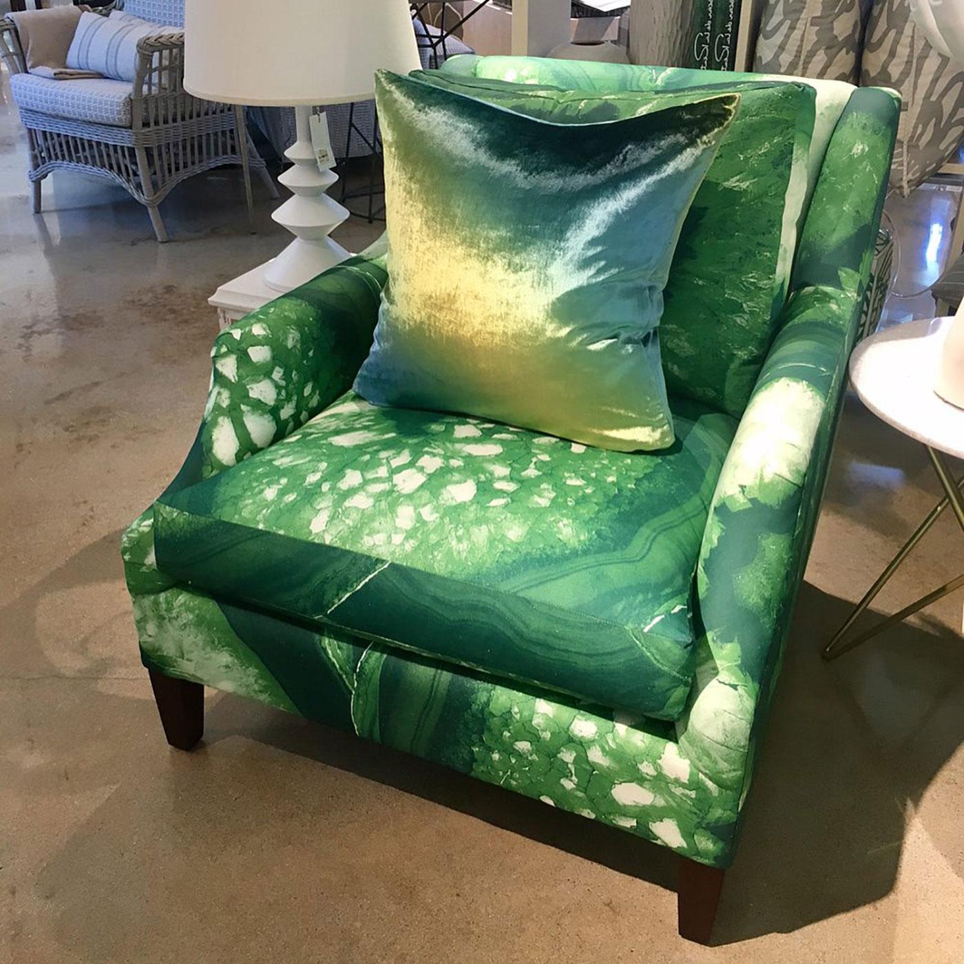 Custom EJ Victor chair at Anthony Catalfano Home