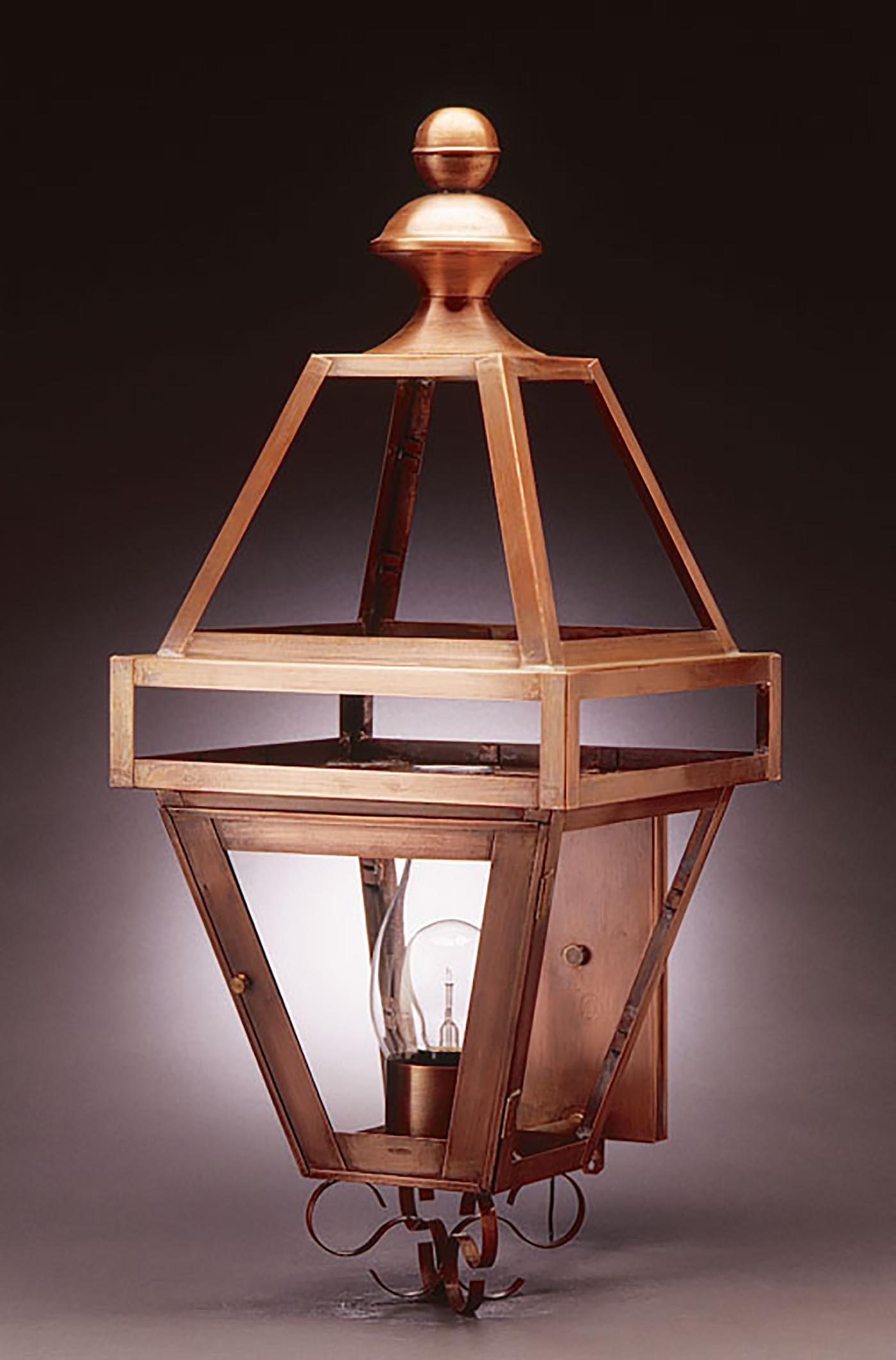 High-end copper lantern
