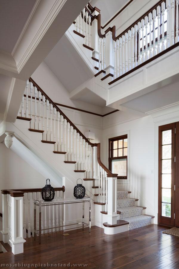 Architecture designer home in New England Staircase design