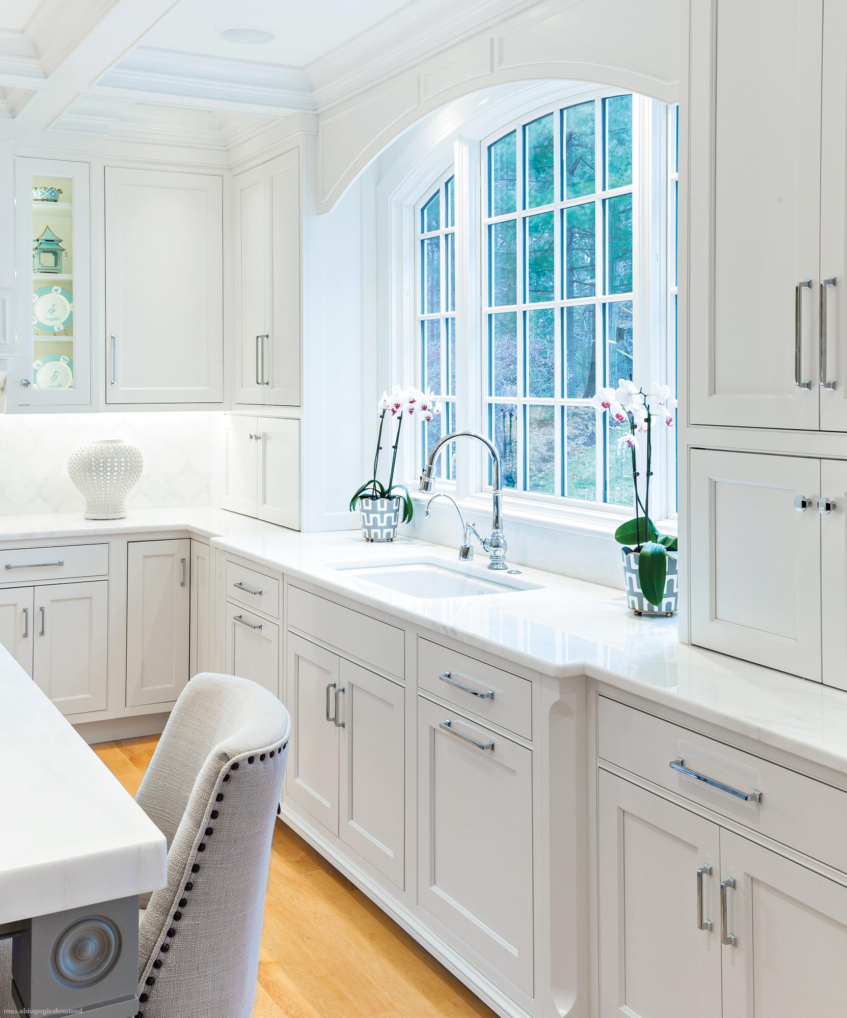 custom white kitchens