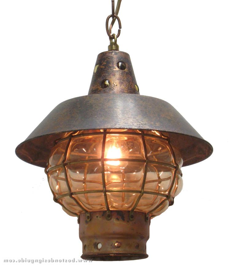 High-end "antiqued" globe light
