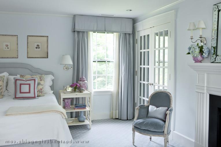 Elegant bedroom with soft colors