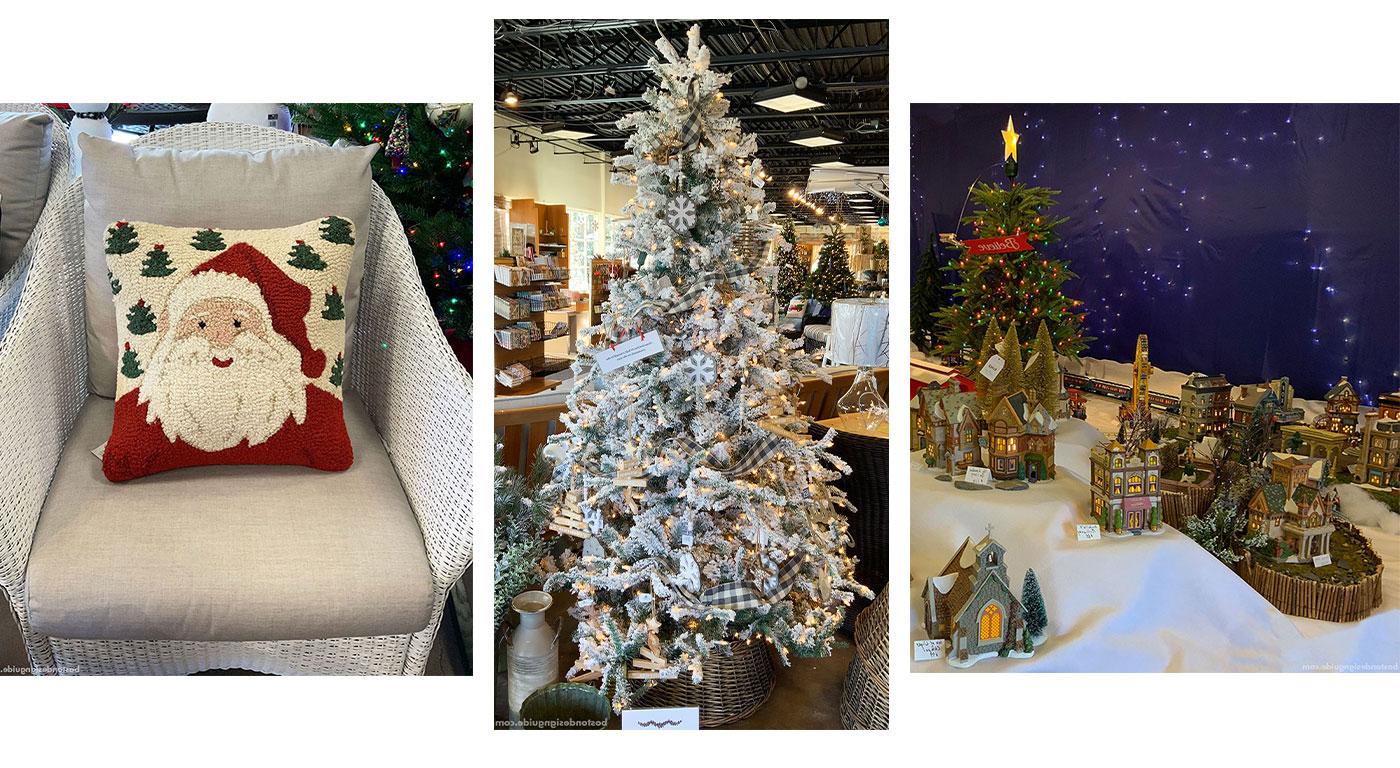 Traditional holiday home accents at Seasons Four
